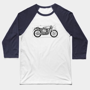 classic bike Baseball T-Shirt